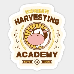 Kawaii Harvesting Academy Sticker